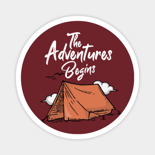 The adventures begins Magnet